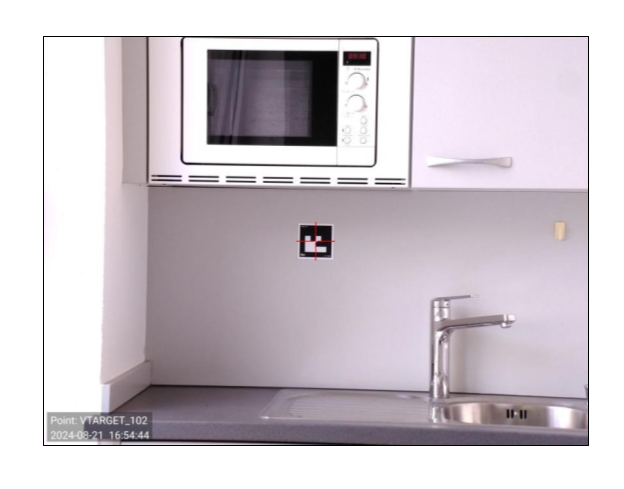 Images capturées lors des mesures